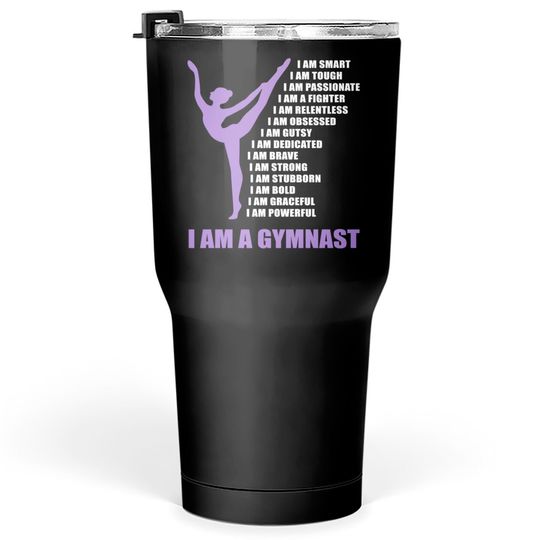Discover I Am A Gymnast Gifts For Girls Gymnastics Gift Ideas Pullover Tumblers 30 oz