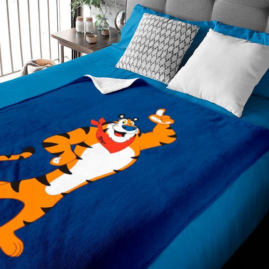 Discover Frosted Flakes Tony the Tiger Baby Blankets
