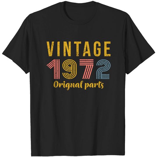 Discover 50th Birthday T-Shirt - 1972 Birthday Decorations