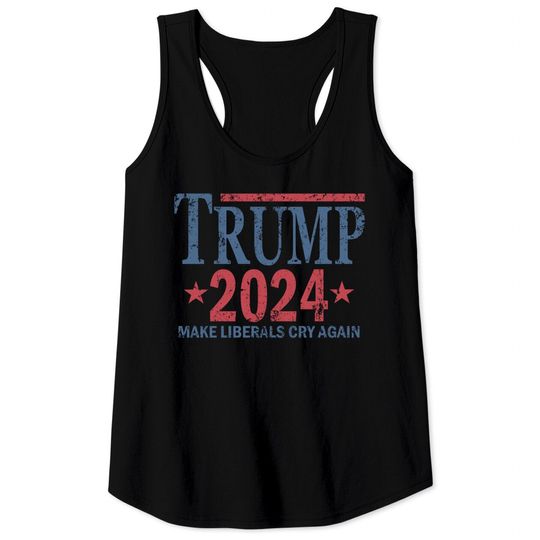 Discover Vintage Trump 2024 - Donald Trump 2024 - Tank Tops