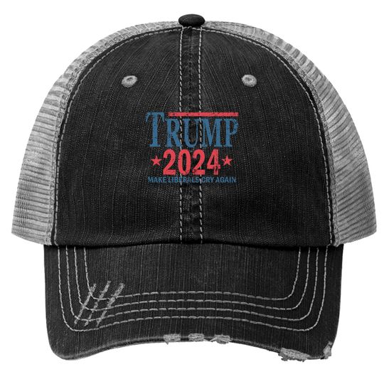 Discover Vintage Trump 2024 - Donald Trump 2024 - Trucker Hats
