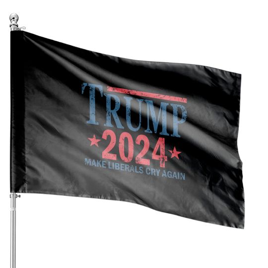 Discover Vintage Trump 2024 - Donald Trump 2024 - House Flags
