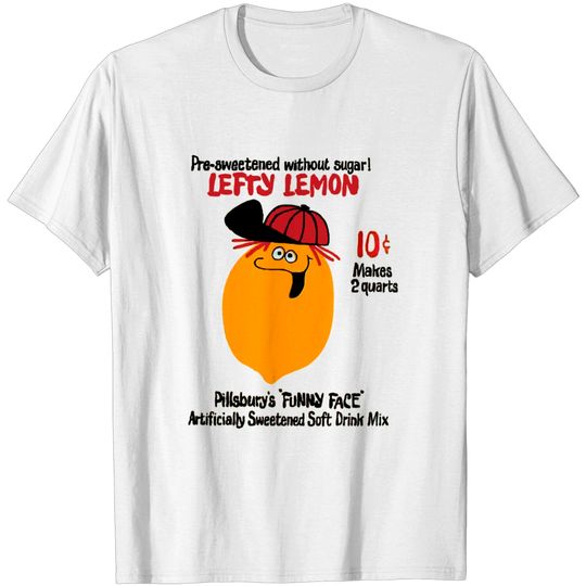 Discover Lefty Lemon "Funny Face" - Funny Face - T-Shirt