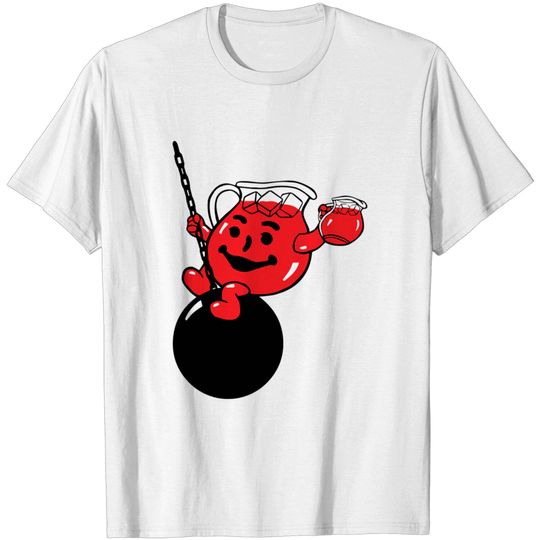 Discover Kool Aid Man- Wrecking Ball (No Text) - Kool Aid Man - T-Shirt