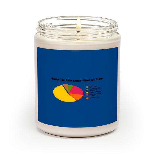 Discover Things Tom Petty doesn’t want you to do - Tom Petty - Scented Candles