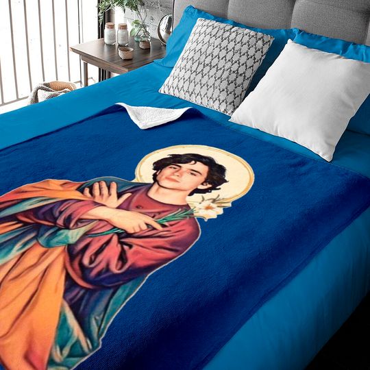 Discover Timothee Chalamet Saint/God Sticker - Timothee Chalamet - Baby Blankets