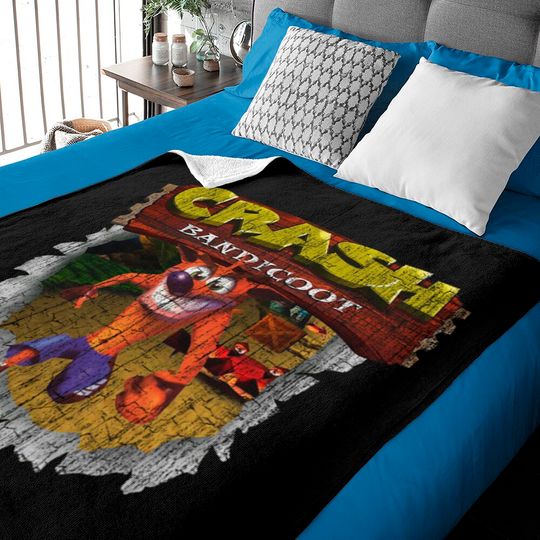 Discover Crash Bandicoot 1966 - Crash Bandicoot - Baby Blankets