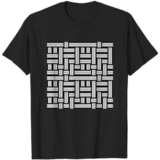 Discover Monochrome maze pattern - Maze Artworks - T-Shirt