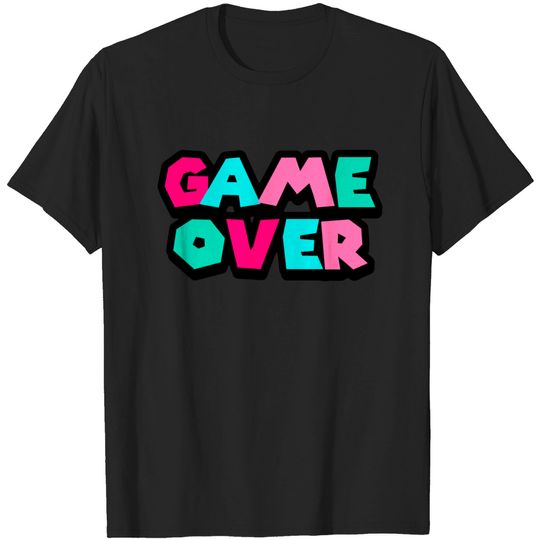 Discover Game Over 01 - Game Over - T-Shirt