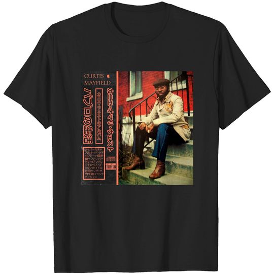 Discover curtis mayfield - Curtis Mayfield - T-Shirt