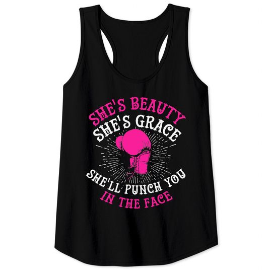 Discover Boxing Girls Tank Tops For Woman Boxer Chick Tank Tops