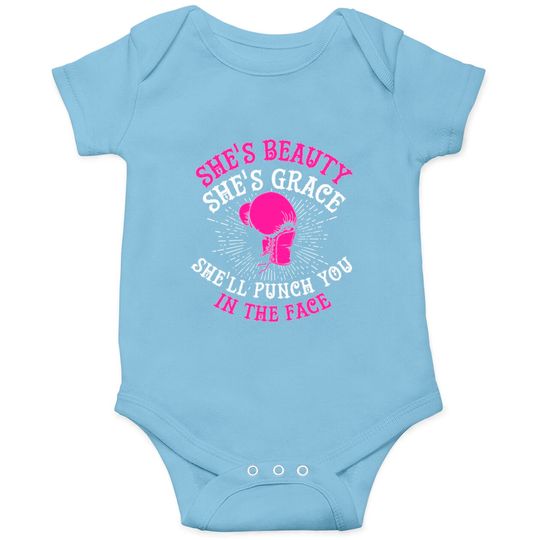 Discover Boxing Girls Onesies For Woman Boxer Chick Onesies