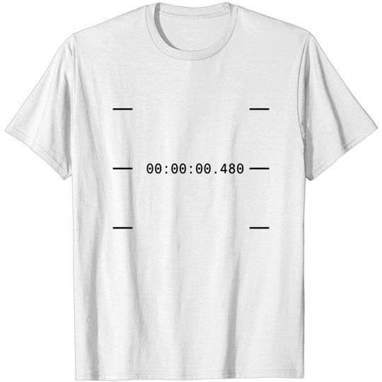 Discover Video Record Timer - Video - T-Shirt