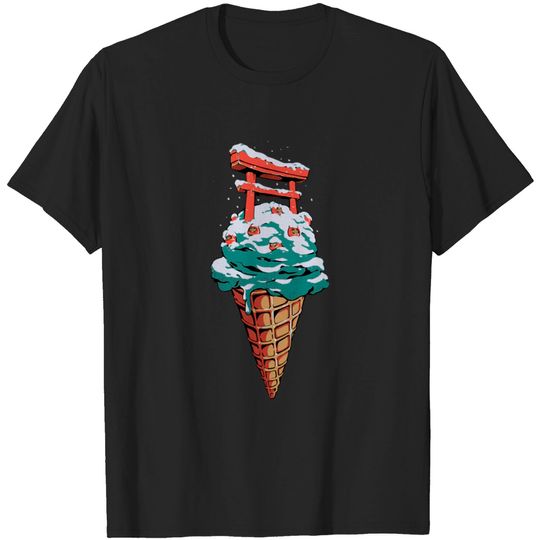 Discover Japanese Flavor - Ice Cream - T-Shirt
