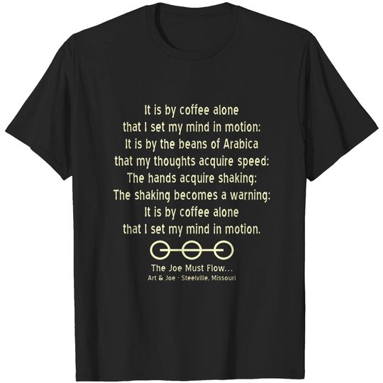 Discover Mentat Mantra - Coffee - T-Shirt