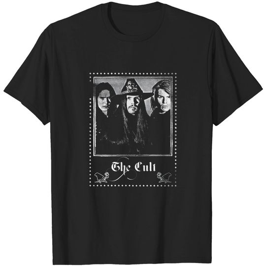 Discover The Cult // Faded Vintage Style Fan Design - The Cult - T-Shirt