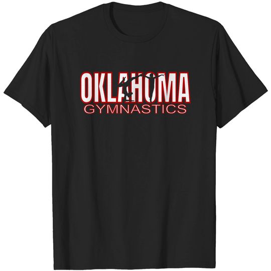 Discover Oklahoma Gymnastics Competition Gymnast Tumbling T-Shirt