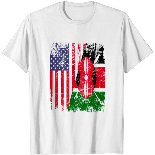 Discover Kenya Flag National Pride T Shirt