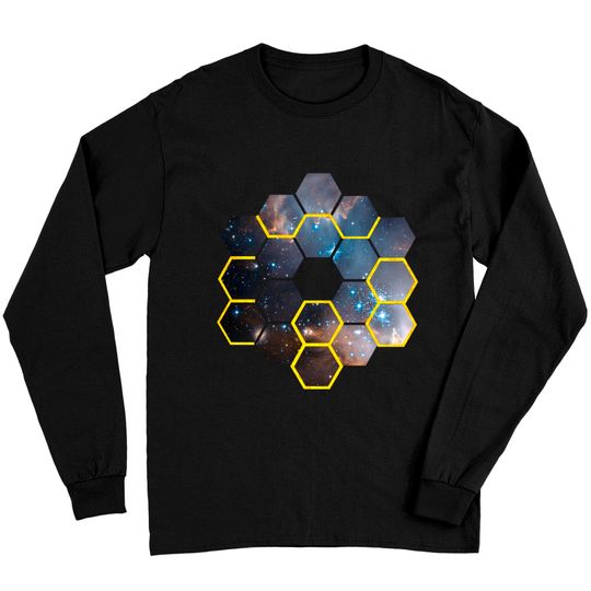 Discover James Webb Space Telescope JWST Long Sleeve T-Shirt