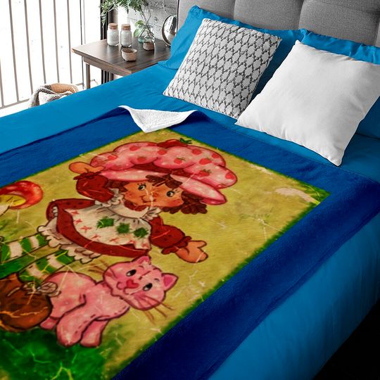 Discover Strawberry Shortcake - Vintage - Strawberry Shortcake - Baby Blankets