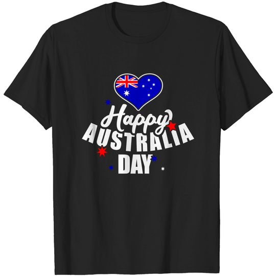 Discover Womens Happy Australia Day T-shirt