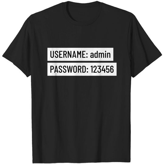 Discover Default Login Info Cyber Security - Cyber Security - T-Shirt