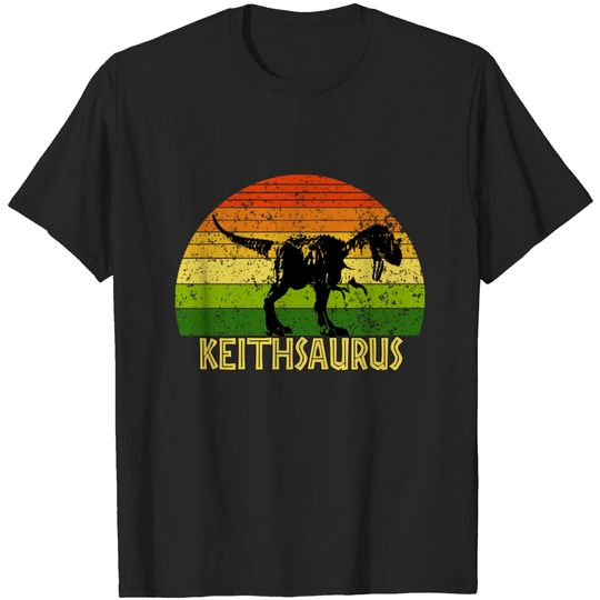 Discover Keithsaurus Keith saurus dinosaur - Keith - T-Shirt