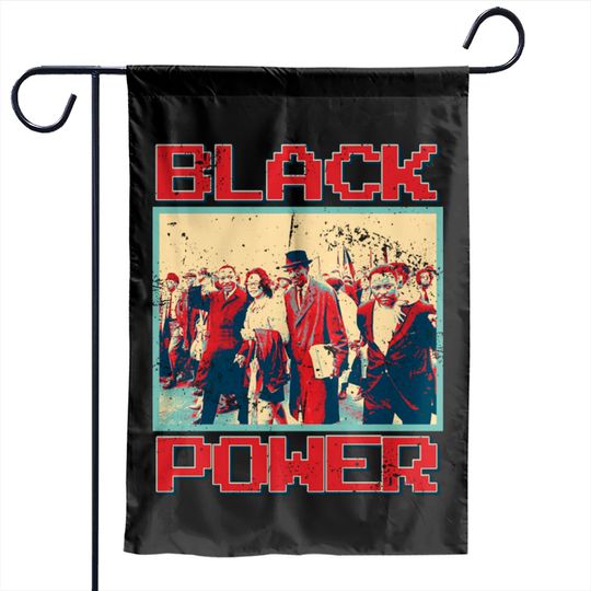 Discover Black Power II - Black Power - Garden Flags