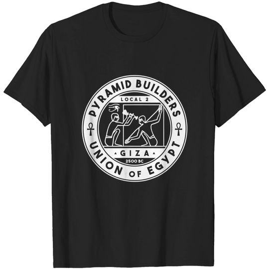 Discover Giza Pyramid Builders T Shirt