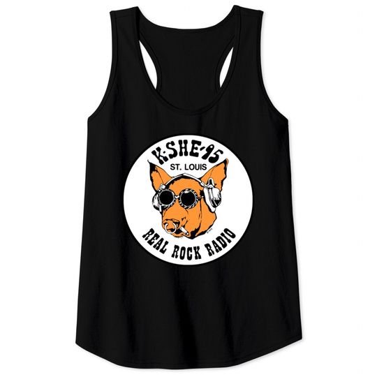 Discover KSHE 95 real rock radio station St. Louis area Tank Tops