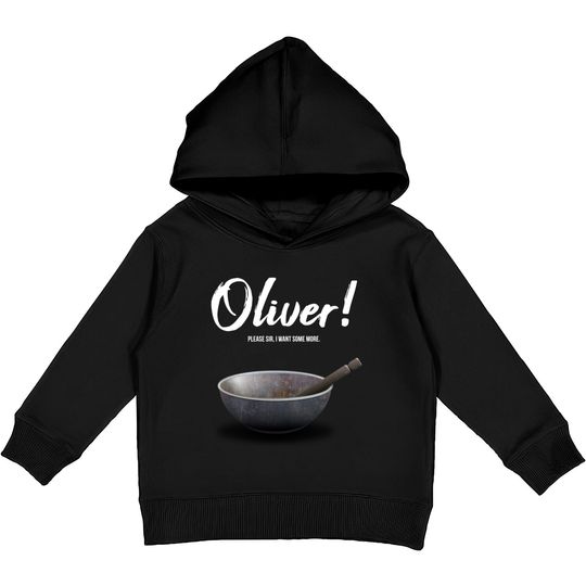 Discover Oliver! - Alternative Movie Poster - Oliver - Kids Pullover Hoodies