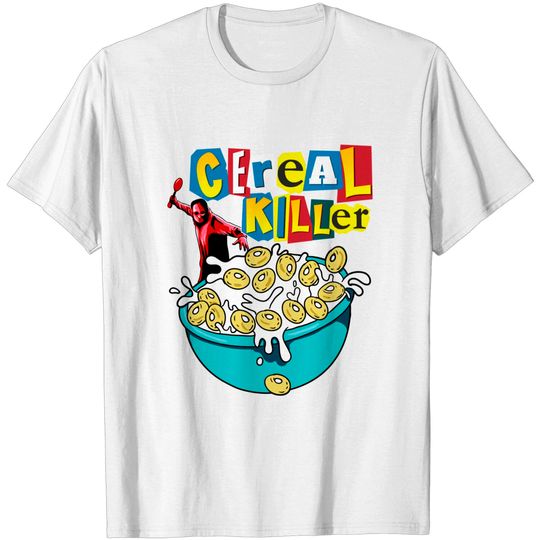 Discover Cereal Killer Funny Shirt Breakfast CEREAL KILLER T-Shirt