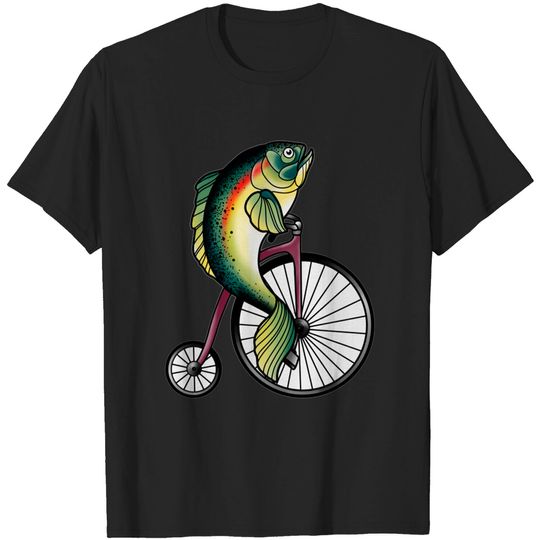 Discover Fish without a bicycle - Feminism - T-Shirt