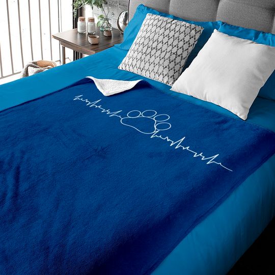 Discover Heartbeat Dice Baby Blankets
