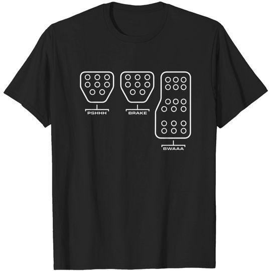 Discover Subie Pedal Shift Diagram T-Shirt