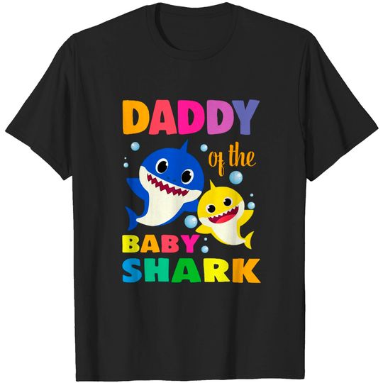 Discover Daddy Of The Birthday Shark Mom Matching Family T-Shirt
