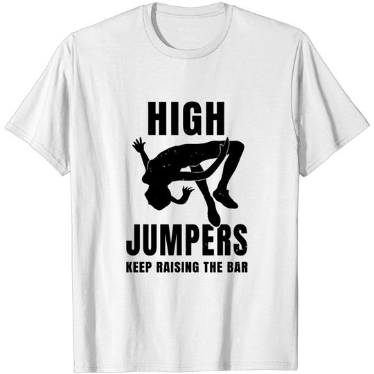 Discover Womens High Jump Bar Pun Girl Athlete Gift - Womens High Jump - T-Shirt