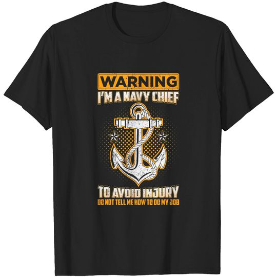 Discover Navy Chief Petty Officer Funny Military Veteran T Shirt