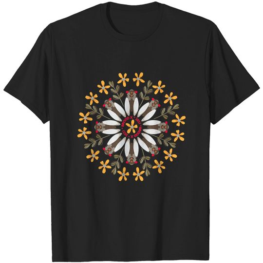 Discover Cicada 2021 Funny Brood X Cicada 2021 Mandala T-Shirt