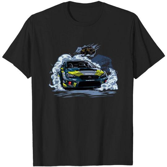 Discover nitro rally cross car - Car - T-Shirt
