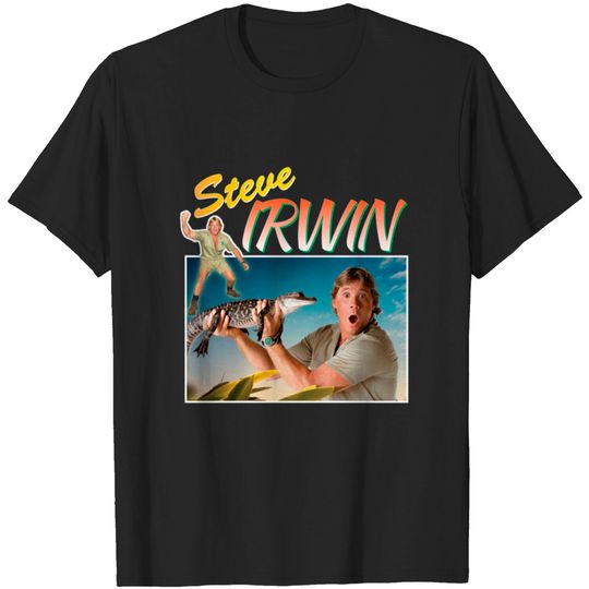 Discover Steve Irwin Montage - Steve Irwin - T-Shirt