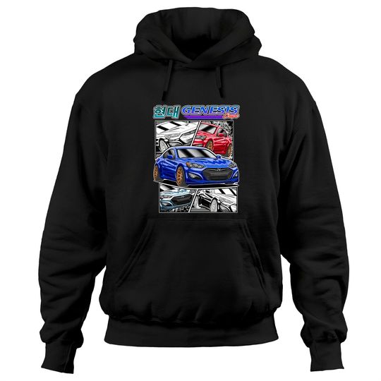 Discover KDM Hyundai Genesis Coupe - Car - Hoodies