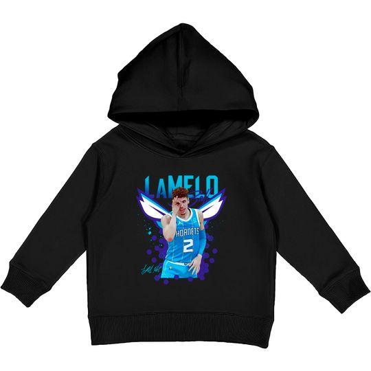 Discover Lamelo Ball - Lamelo Ball Charlotte Hornets - Kids Pullover Hoodies