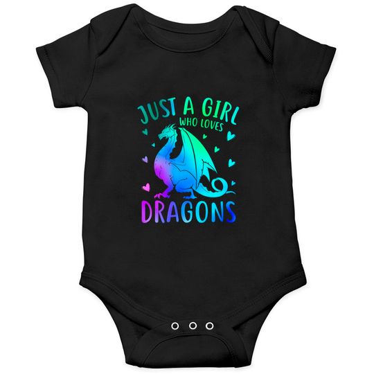 Discover Just A Girl Who Loves Dragons Onesies