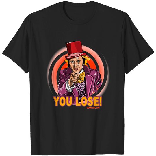 Discover Good Day Sir - Willy Wonka - T-Shirt