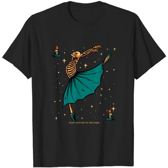 Discover Skull Skeleton Ballet Dancing Ballerina Skeleton Dancing - Ballet - T-Shirt