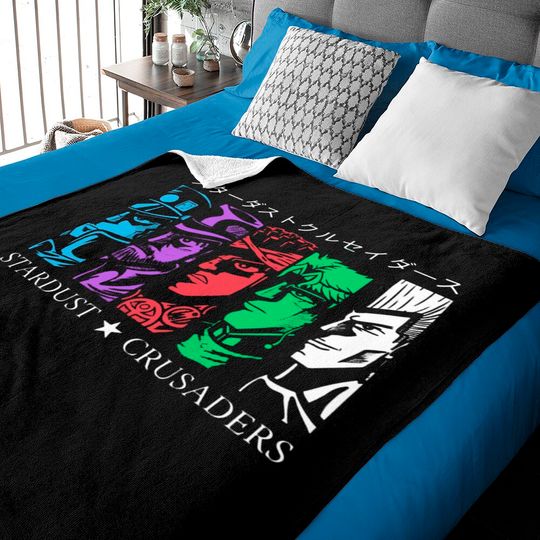 Discover Stardust Crusaders Jojo Bizarre Adventure Baby Blankets