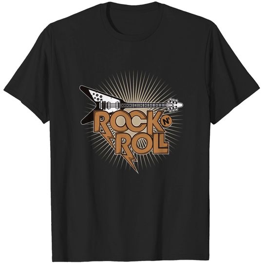 Discover Rock N' Roll - Guitar Rock N Roll - T-Shirt