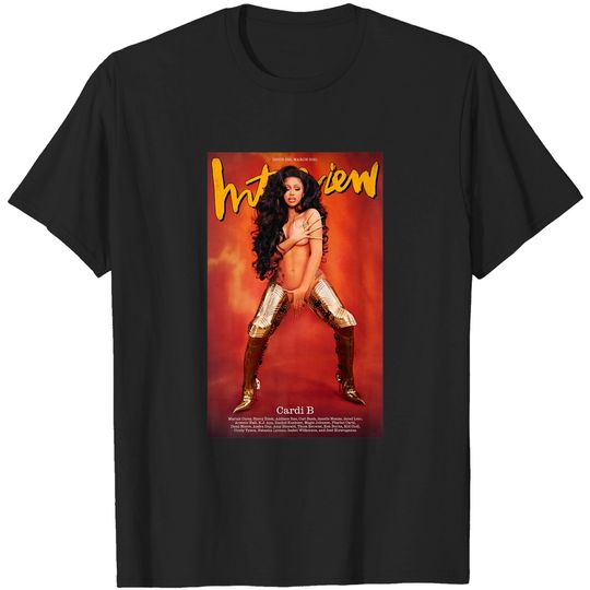 Discover March 2021 Cover Cardi B T-Shirt