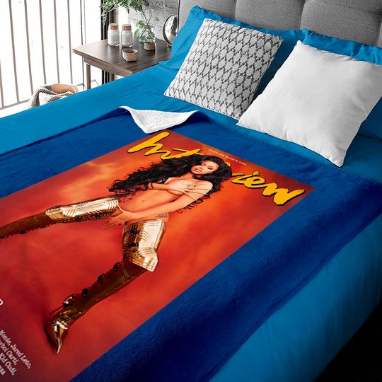 Discover March 2021 Cover Cardi B Baby Blankets